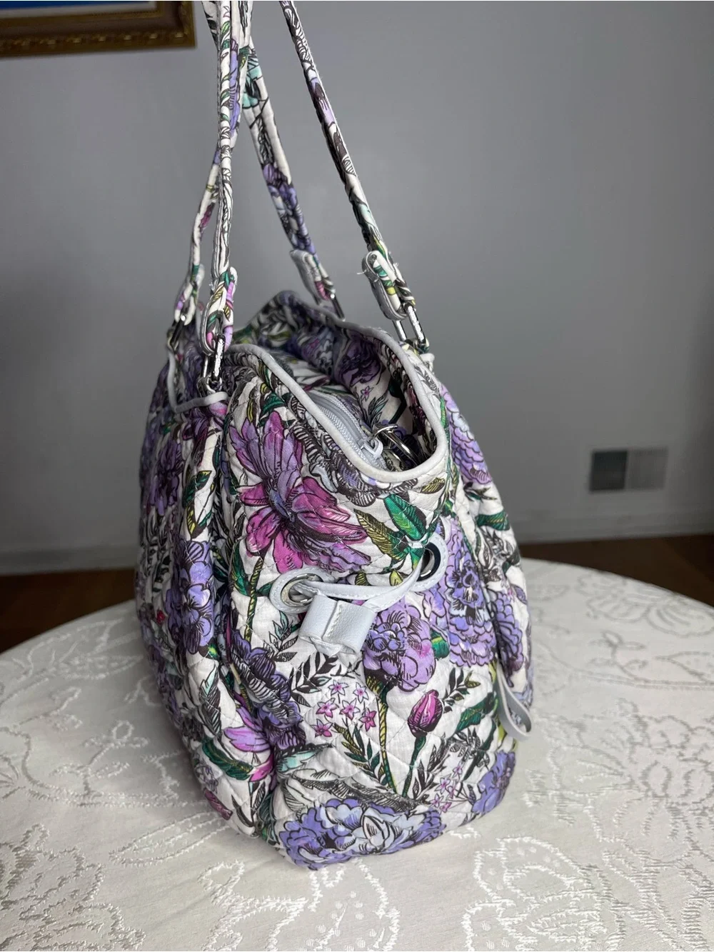 💜 Vera Bradley Glenna Satchel Shoulder Bag in 